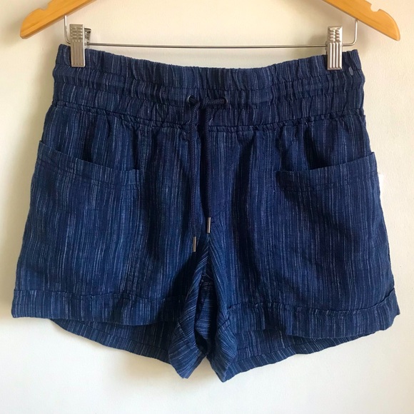 ATHLETA Cabo Linen Textured 4” Shorts - Picture 5 of 10